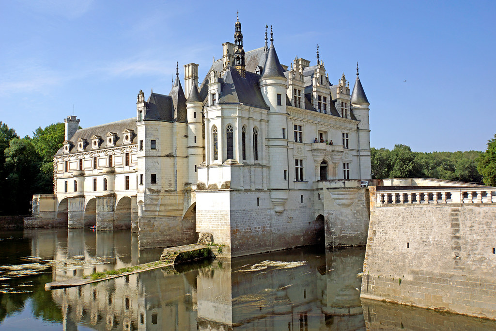 Château de Chenonceau : Vue depuis le Nord