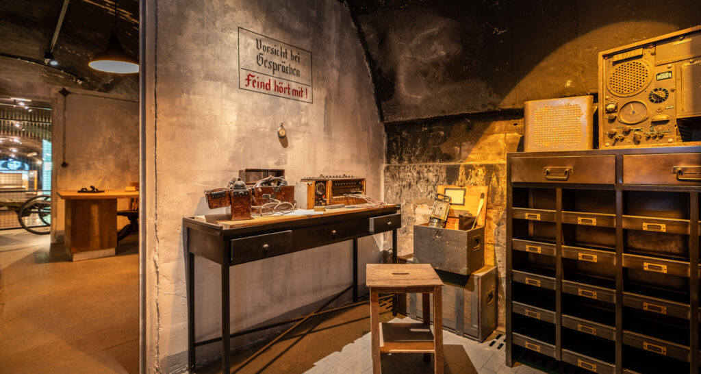 Memorial de Caen bunker de télécommunication