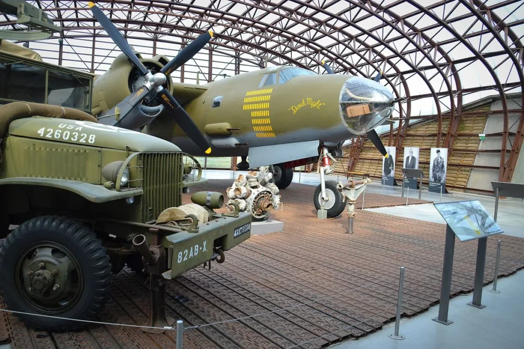 Musée du Débarquement à Utah Beach vue intérieure